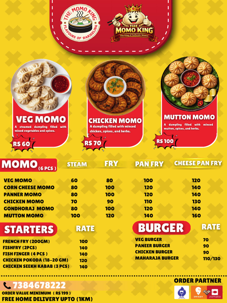THE MOMO KING (1) | PDF | Dumpling | Asian Cuisine