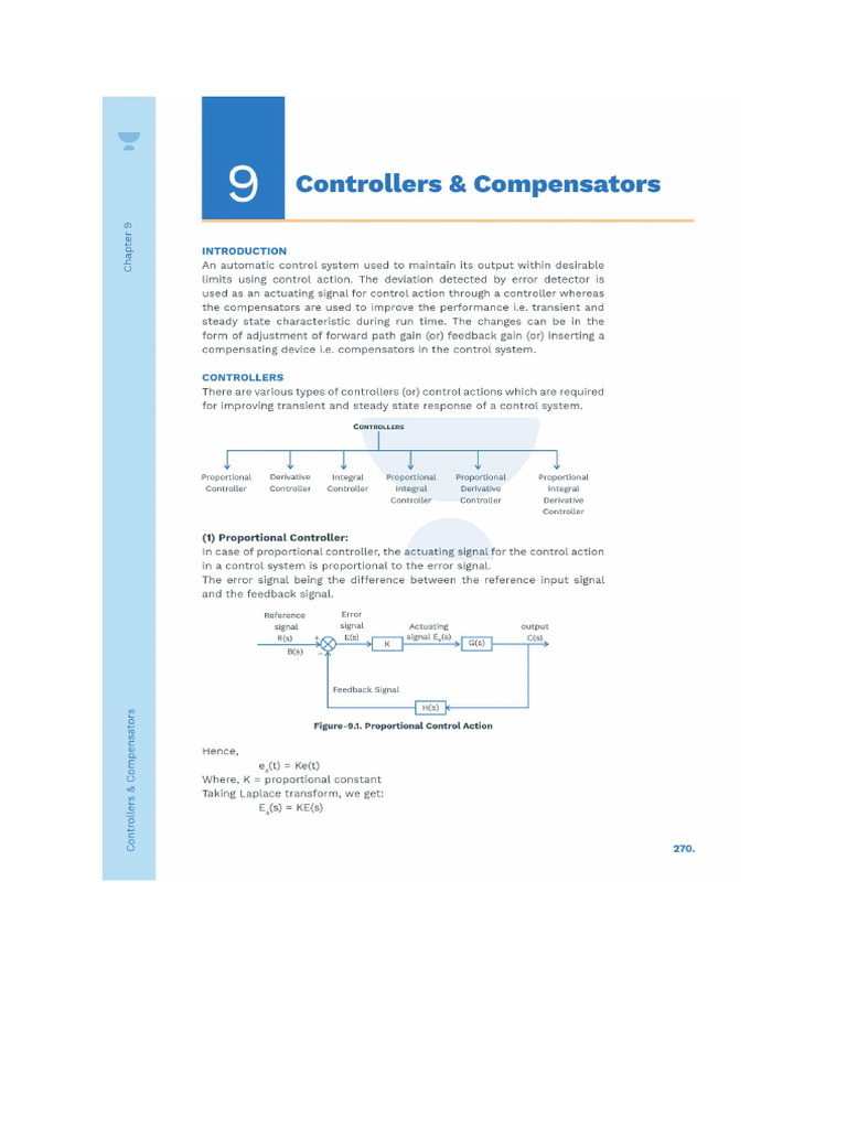 Controllers and Compensators | PDF