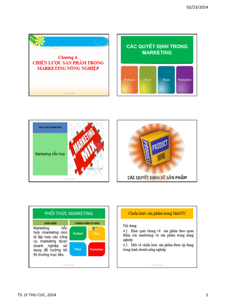 Chuong 4. CL San Pham Trong MarNN | PDF
