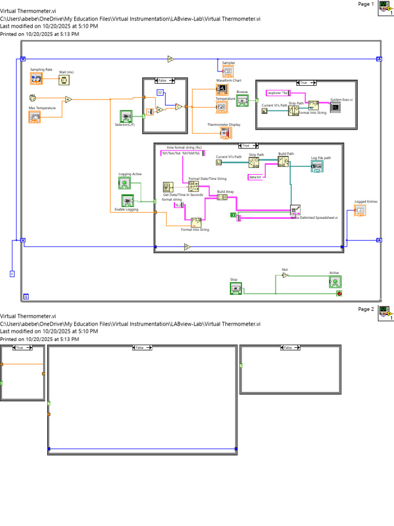 Labview Document | PDF | Computing | Software