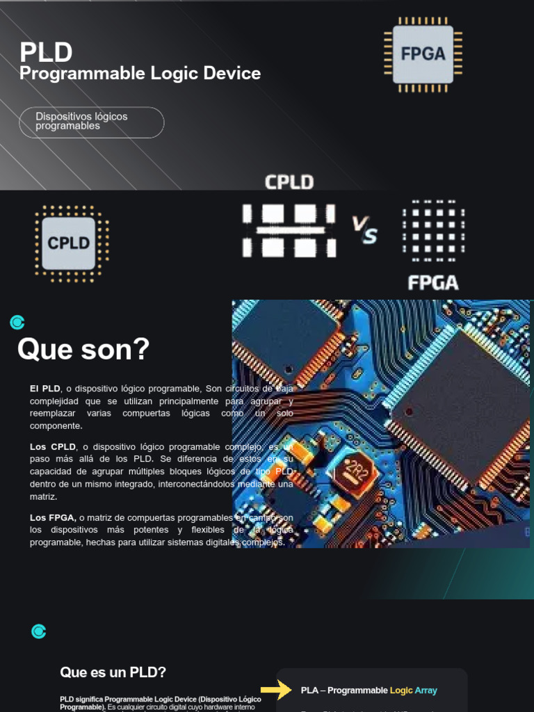 CPLD y FPGA | PDF | Arreglos de compuertas lógicas programables en ...