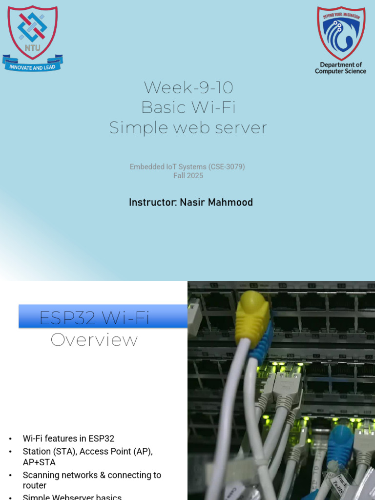 Wi Fi - Webserver Simple | PDF | Wi Fi | Wireless Access Point