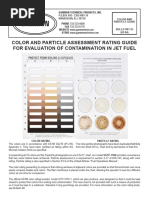 Jet Fuel Color and Contamination Guide | PDF | Aerospace | Energy And ...