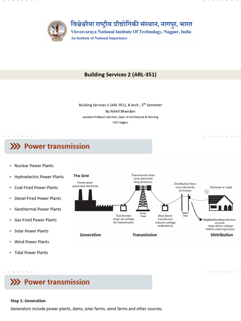 2025-07-30 Building Services Part 1 | PDF | Electric Power Distribution ...