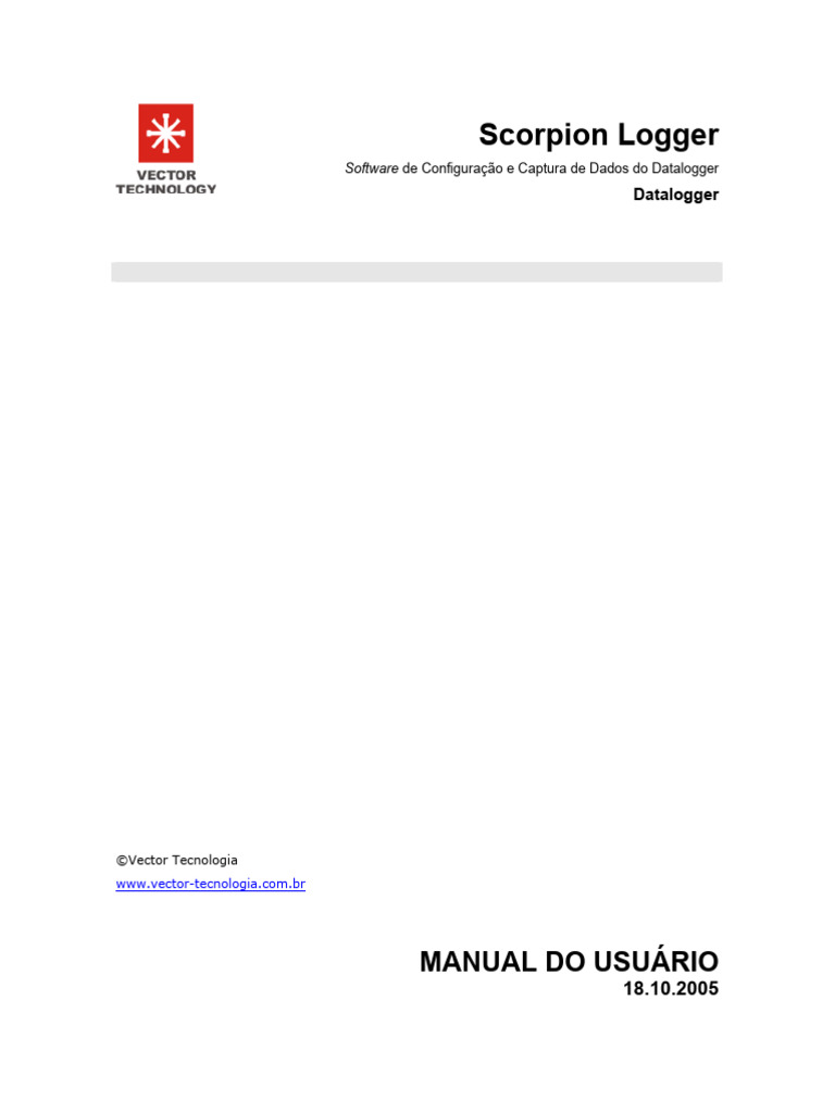Scorpion Logger Manual v4 | PDF | Microsoft Windows | Armazenamento de ...