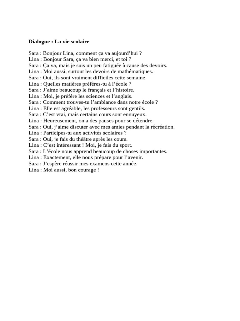 Dialogue | PDF
