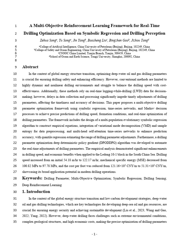 A Multi-Objective Reinforcement Learning Framework For Real-Time ...