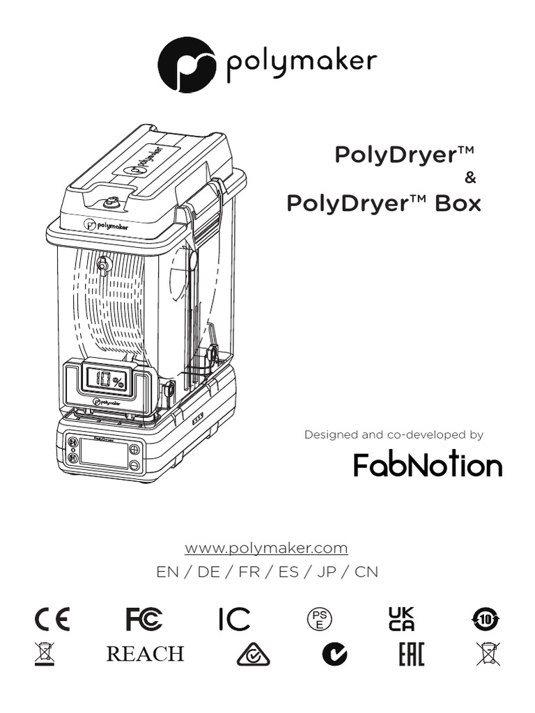 Polydryer User-Manual-1117 20240820 Compressed | PDF