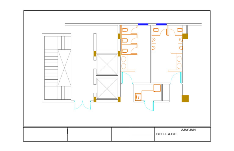 Toilet Layout | PDF