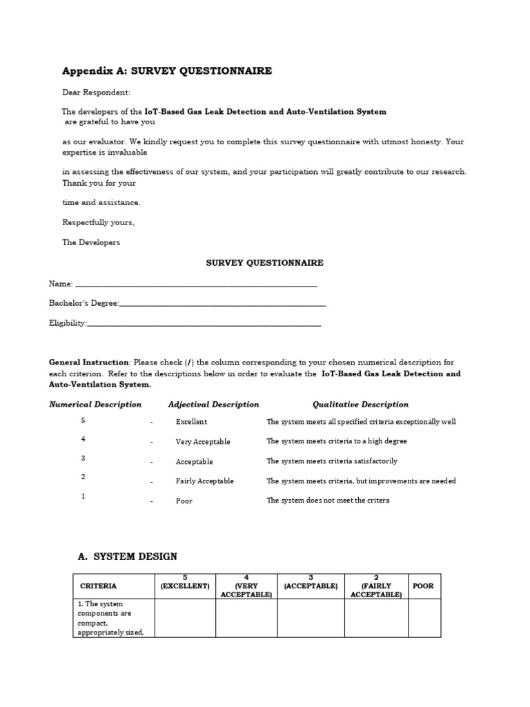 Revised Survey IMRAD Table Format | PDF