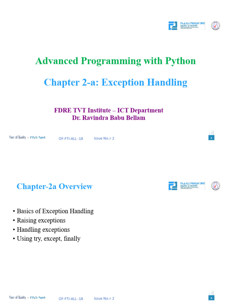 Chapter 2a V1 | PDF | Software Development | Computing