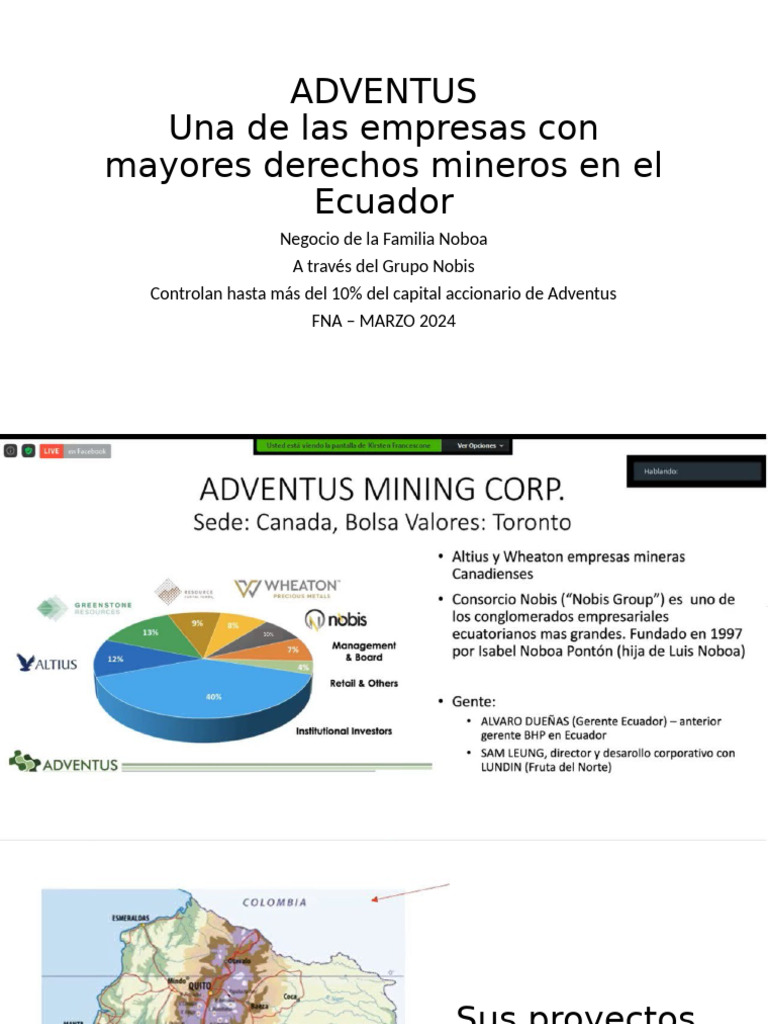 Adventus en Ecuador | PDF