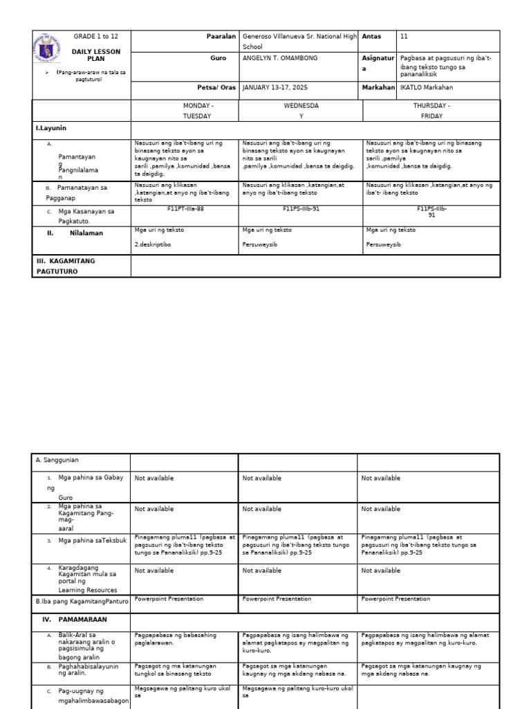 WLP Week 2 | PDF