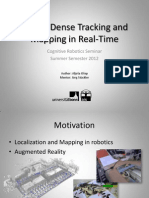 DTAM: Dense Tracking and Mapping in Real-Time Seminar