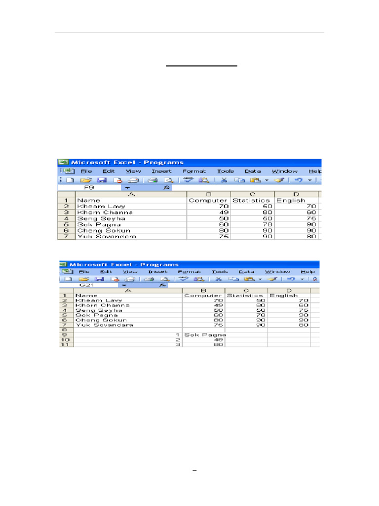 sheet 5 | PDF