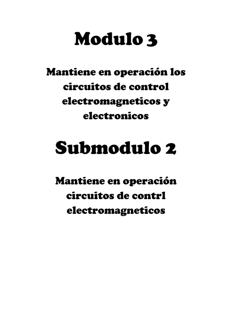 Módulo III | PDF