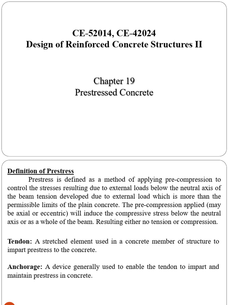 Prestressed Concrete | PDF | Prestressed Concrete | Structural Engineering