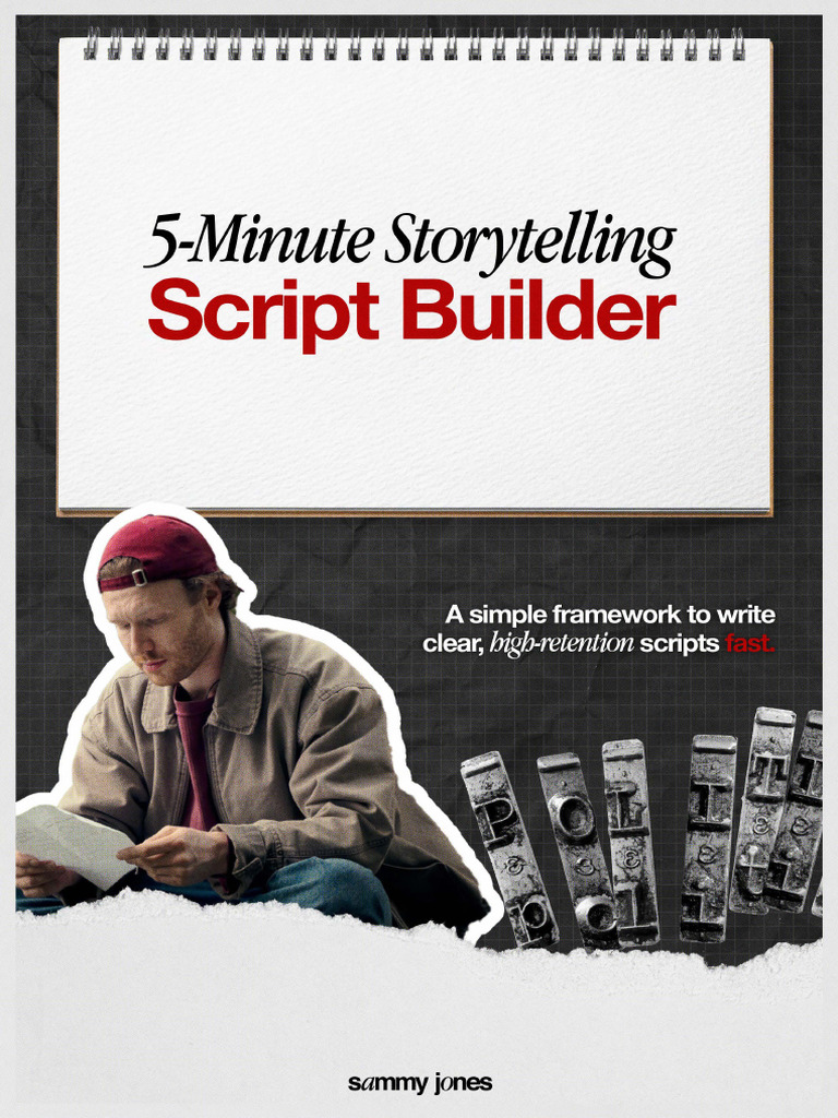 5-Minute Storytelling Script Builder | PDF