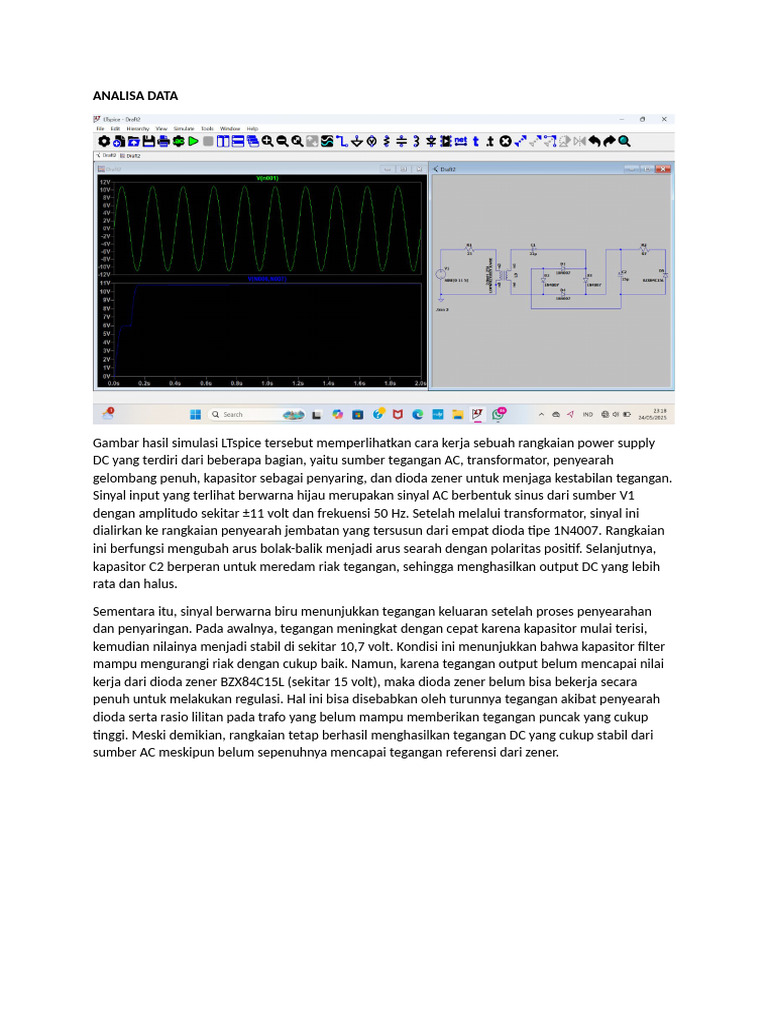Analisa Data Dasel | PDF
