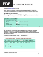 LSMW With Rfbibl00