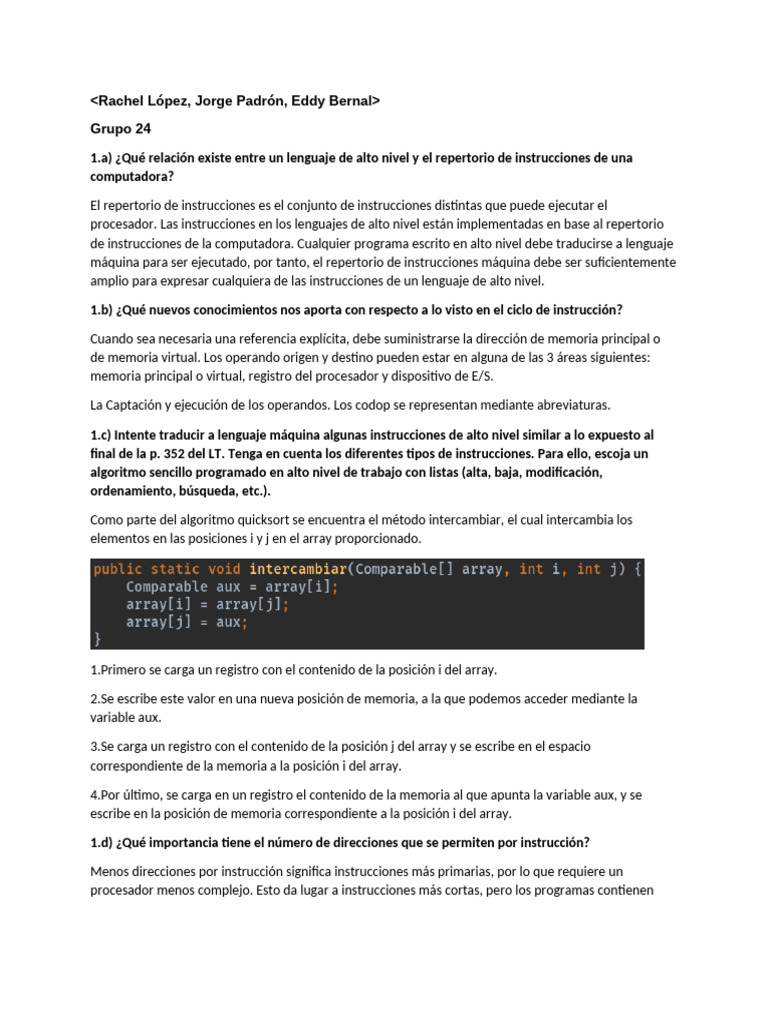 AC Tema 7 | PDF | Lenguaje de programación | Almacenamiento de datos de ...