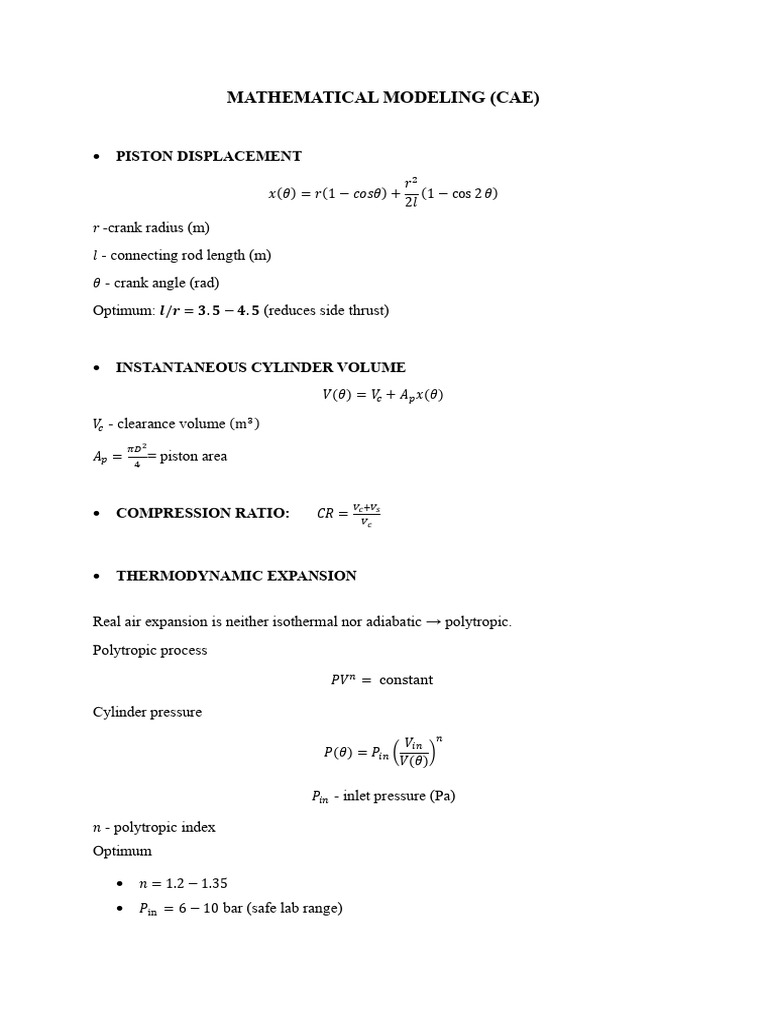 Mathematical Modelling | PDF | Mechanics | Machines