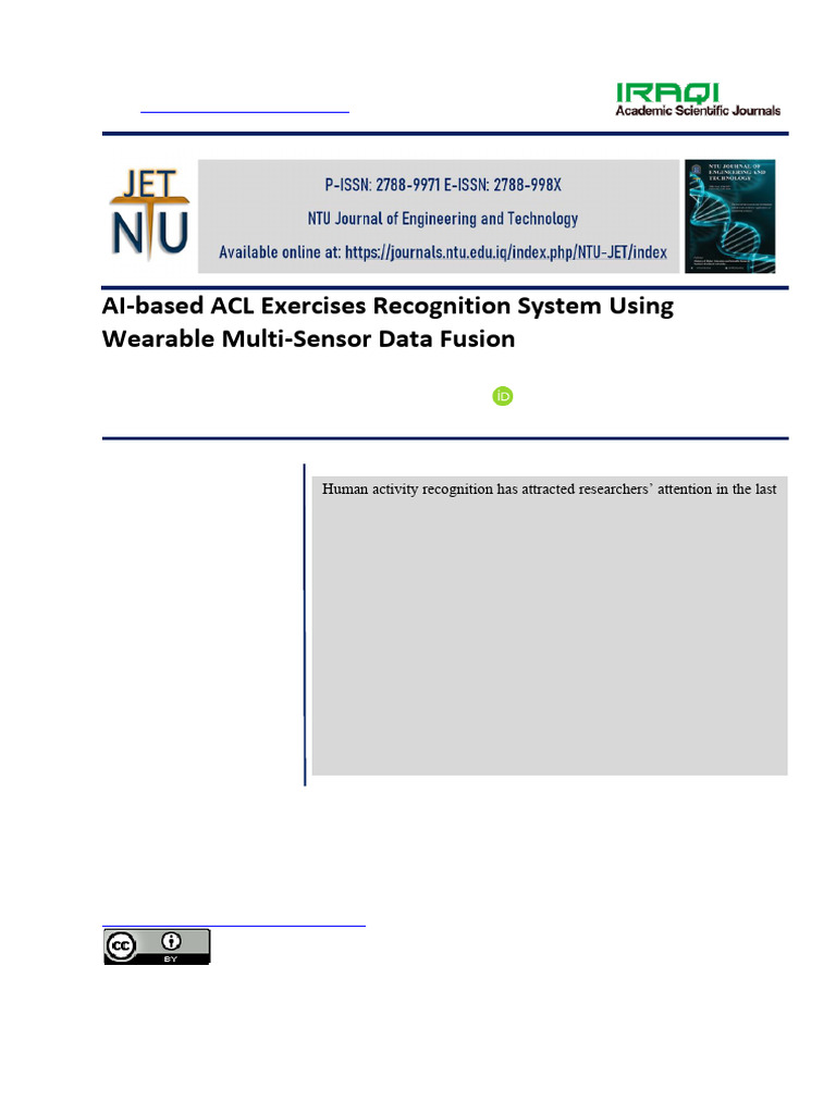 (2025) (Mohammed) AI-based ACL Exercises Recognition System Using ...