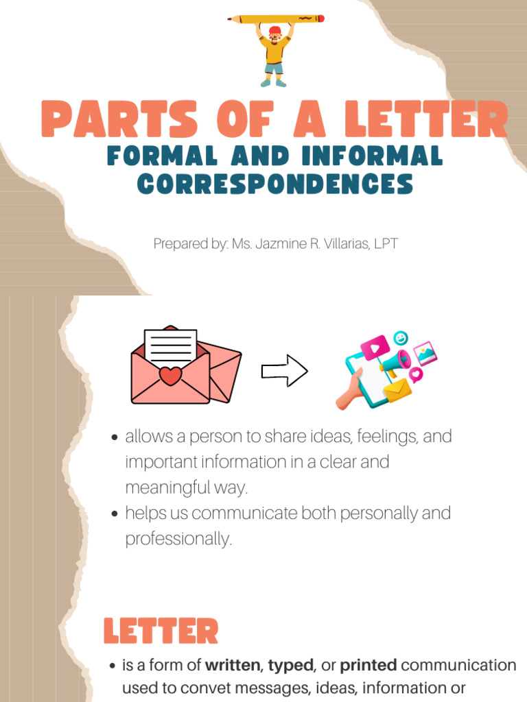 Quarter 4 Grade 8 Types and Parts of Letter | PDF | Communication ...