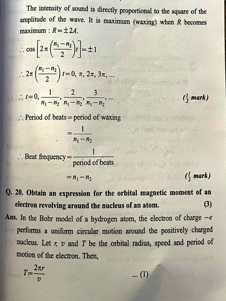 Physics Extra Que | PDF