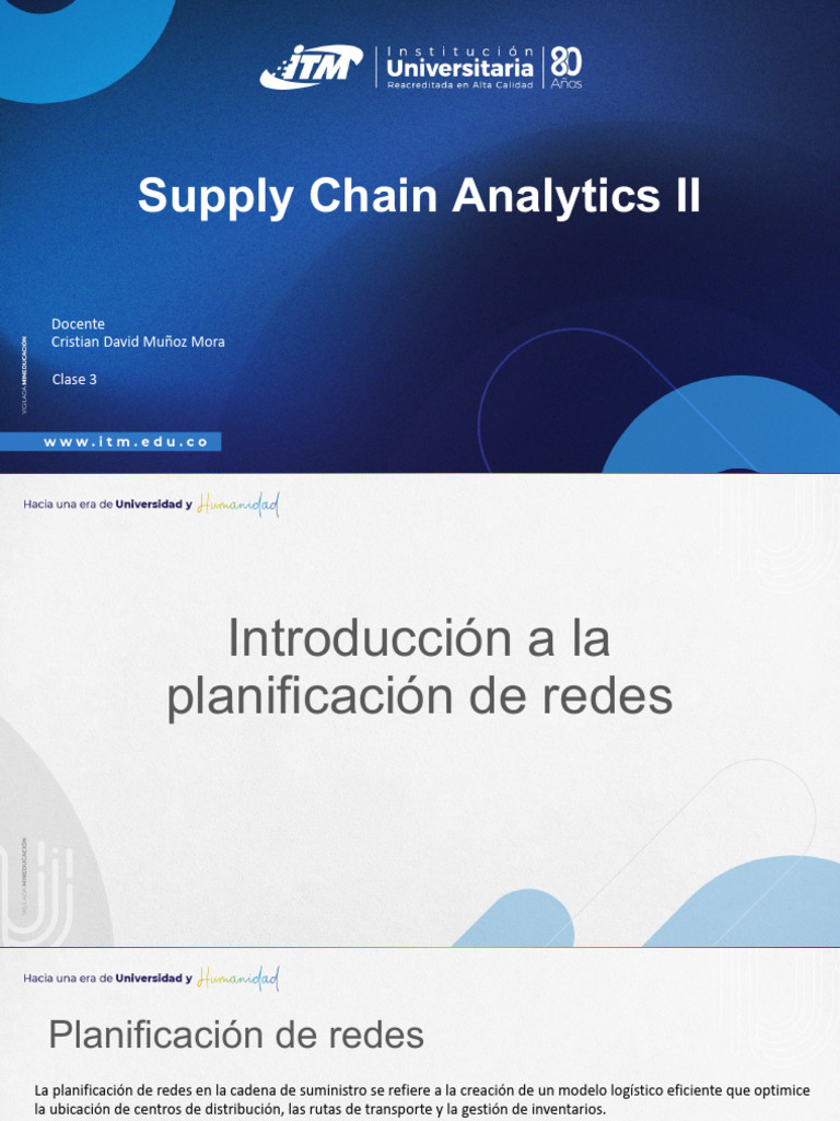 Class 3 | PDF | Logística | Cadena de suministro