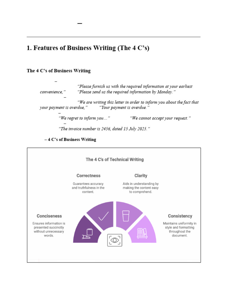 Unit-3 Notes of Writing Skills | PDF | Memorandum