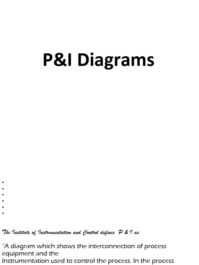 P&I Diagrams | PDF | Instrumentation | Programmable Logic Controller