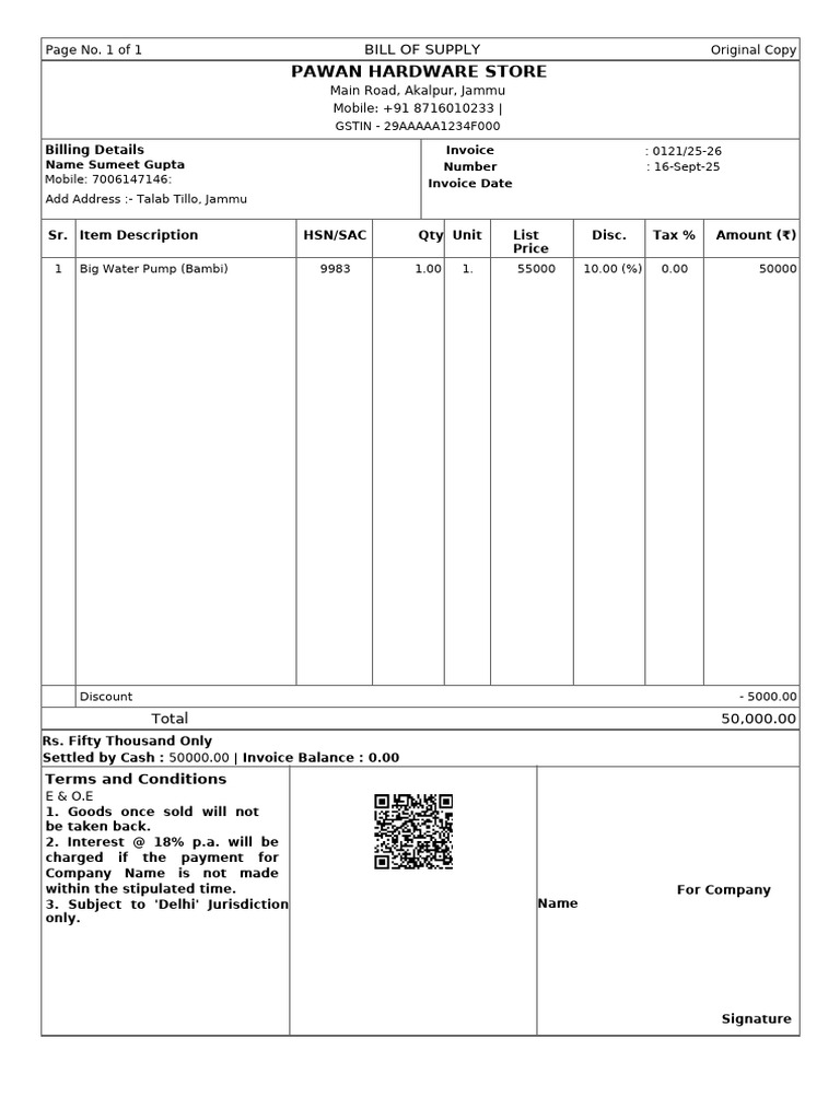 Invoice 3 | PDF