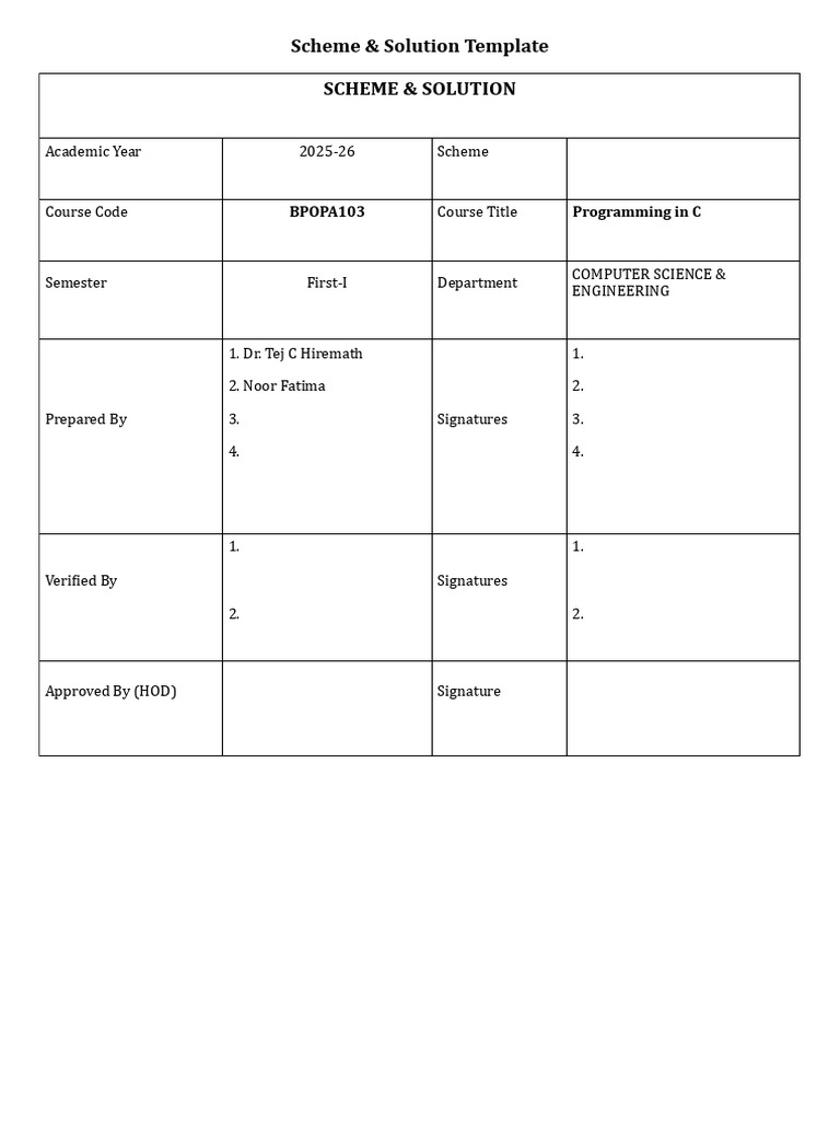 Module 2 C Programming Scheme & Solution - Docx - 20260208 - 001913 ...