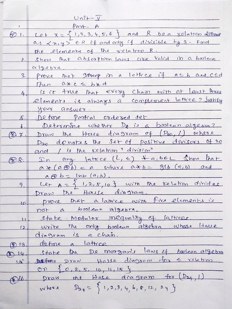 UNIT5 DM Important Questions | PDF