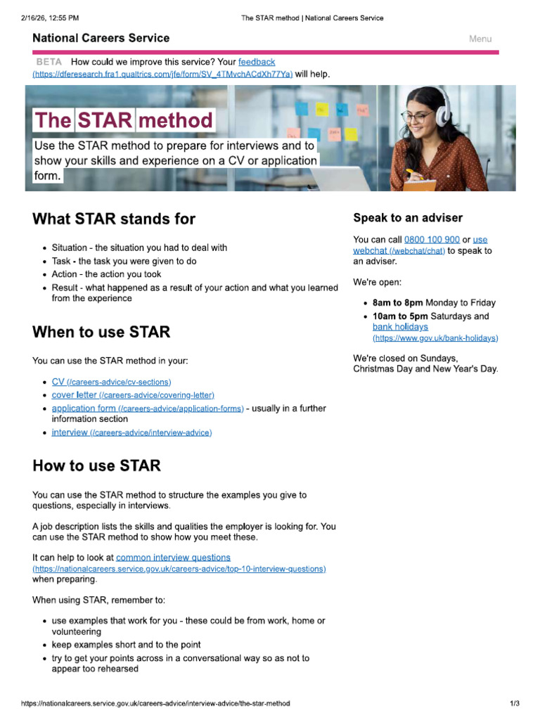 Star Method | PDF