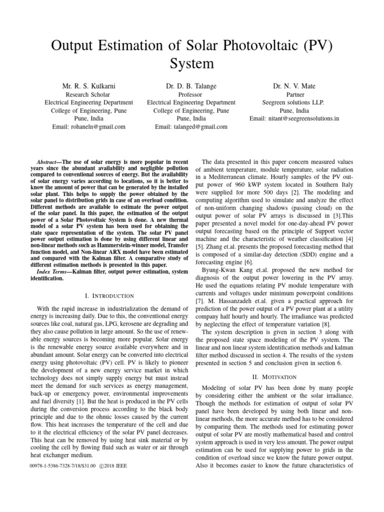 Output_Estimation_of_Solar_Photovoltaic_PV_System | PDF | Photovoltaics ...