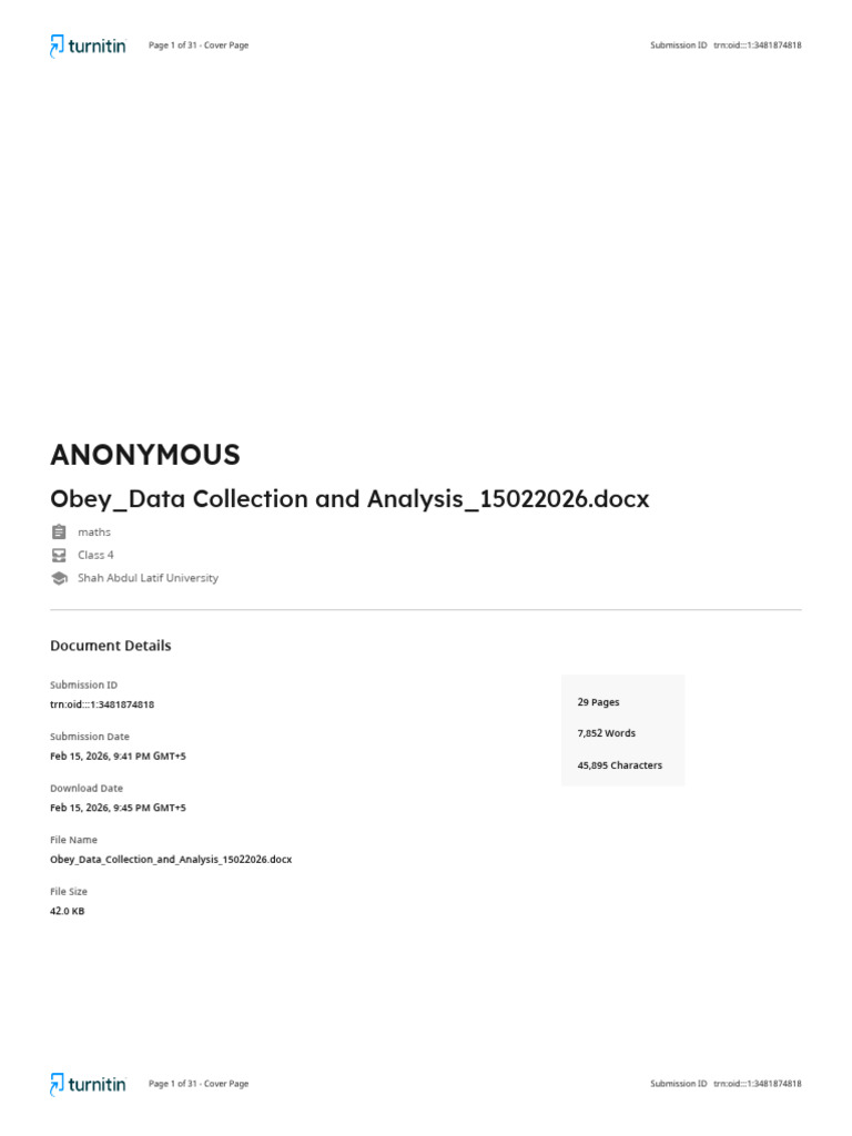 Obey_Data Collection and Analysis_15022026 | PDF | Qualitative Research ...