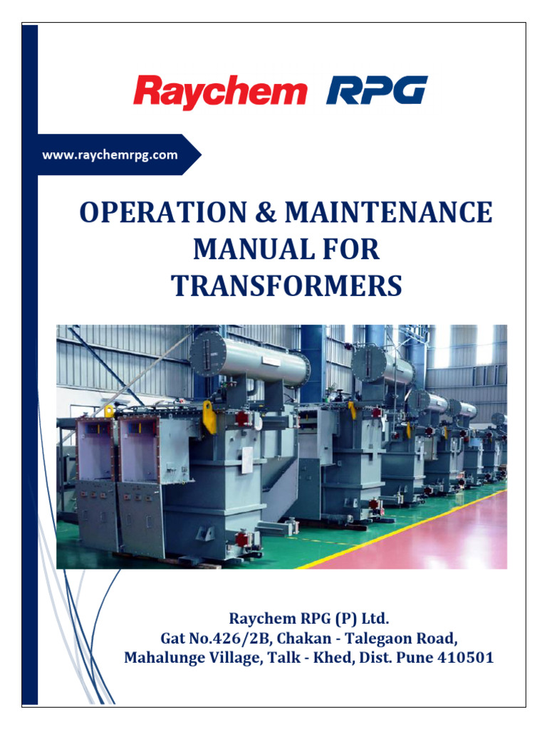 Power Transformers Installation Manual | PDF | Transformer | Electricity