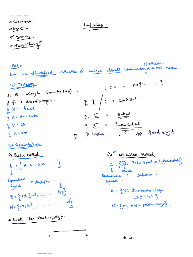 Set Hand Note | PDF
