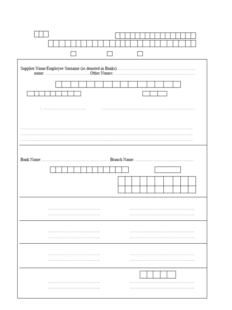 EFT Form | PDF