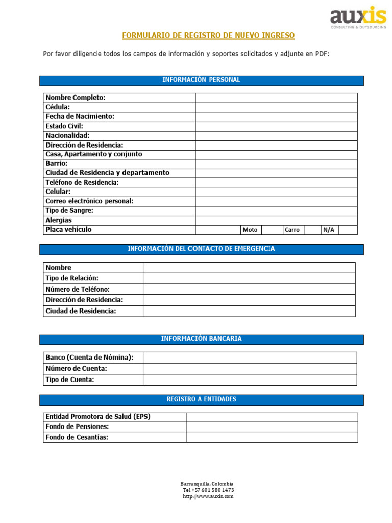 Hr Form New Hires Col 2024 | PDF