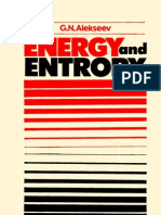 Energy and Entropy (Alekseev, G. N.) (1986) (208p)