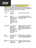 AMDP vs. CDS Table Functions Explained | PDF | Databases | Software ...