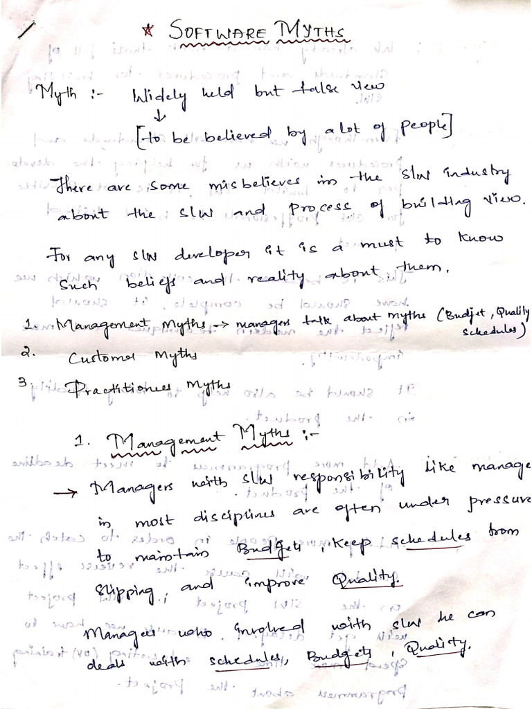 SE Notes | PDF