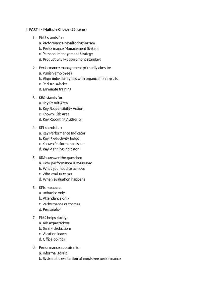 ? Part I | PDF