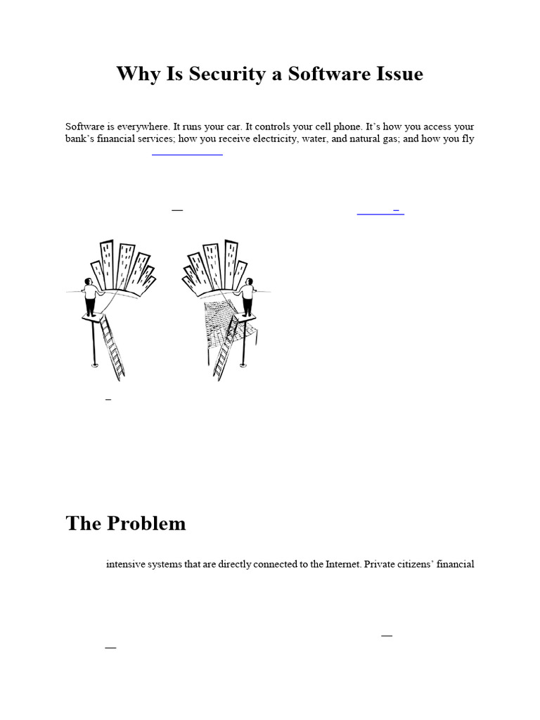 CA02CA4203Lecture 1-5 Why Is Security A Software Issue | PDF | Computer ...
