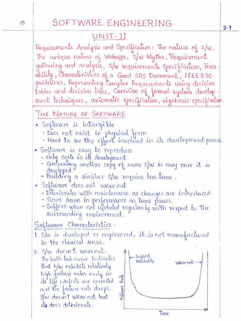 SE UNIT-2 Notes | PDF