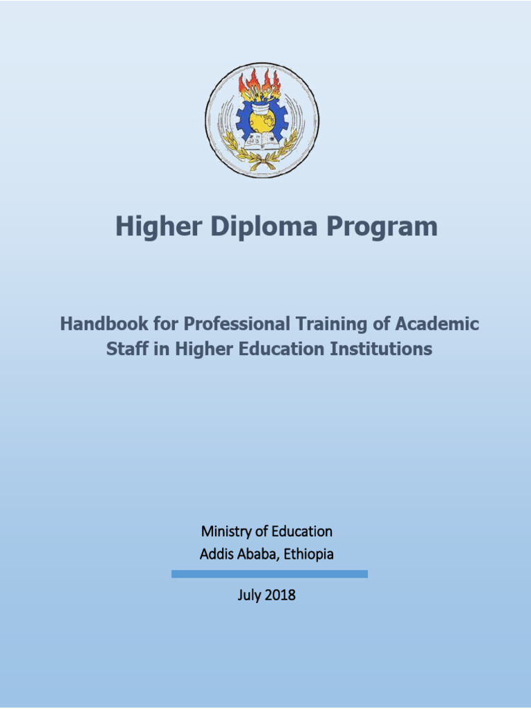 HDP Module For Higher Education | PDF | Educational Assessment ...