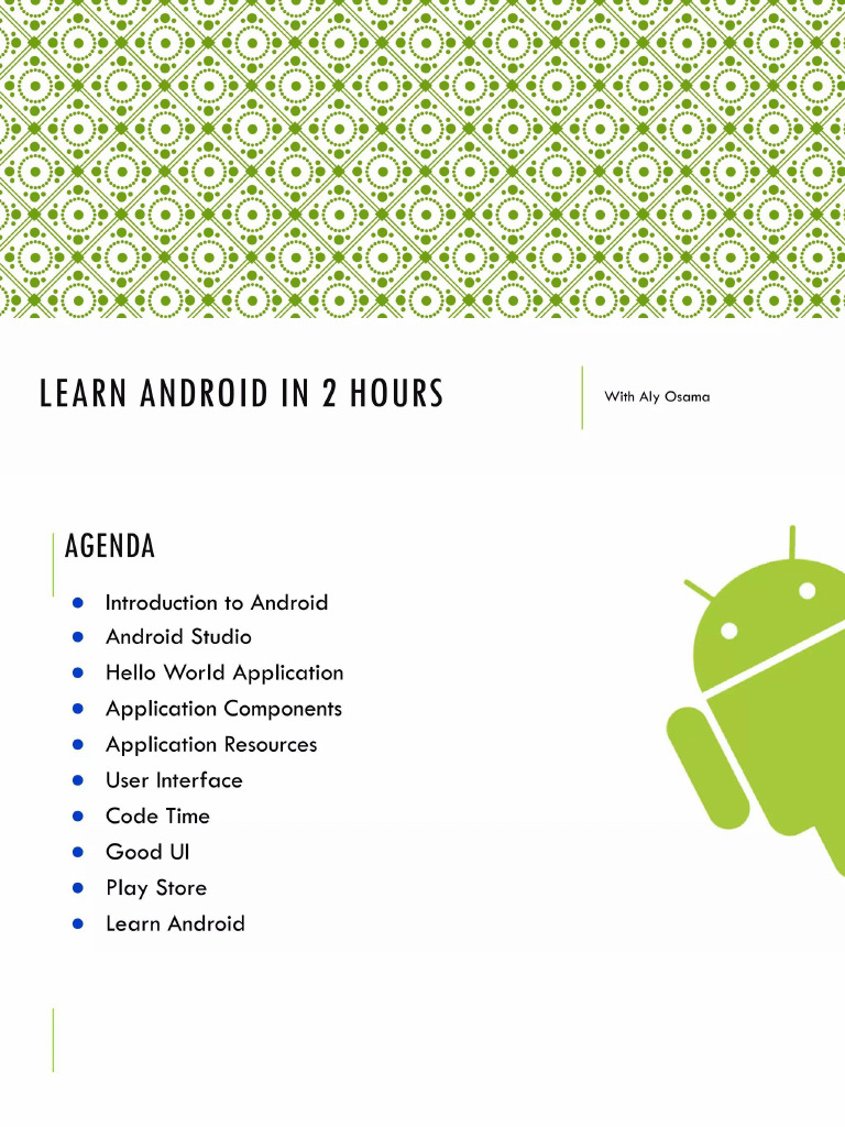 Android Theory | PDF